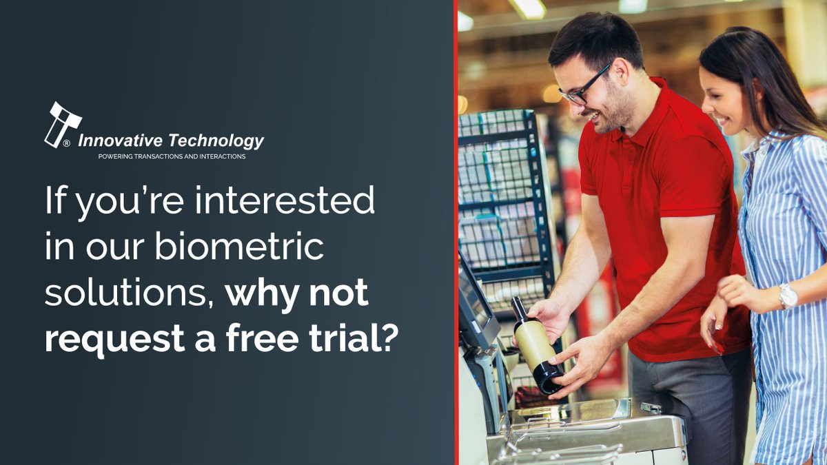 notevalidators's tweet image. Interested in our #biometrics range?

Why not request a free trial, where you can explore our #biometricsolutions and find out the best option for your business’ needs.

Request your free trial now: intelligent-identification.com/#ContactUs