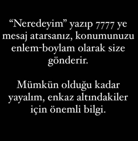 yayalım lütfen önemlidir....
 #deprem #DEPREMOLDU 
#StajyerKanVer