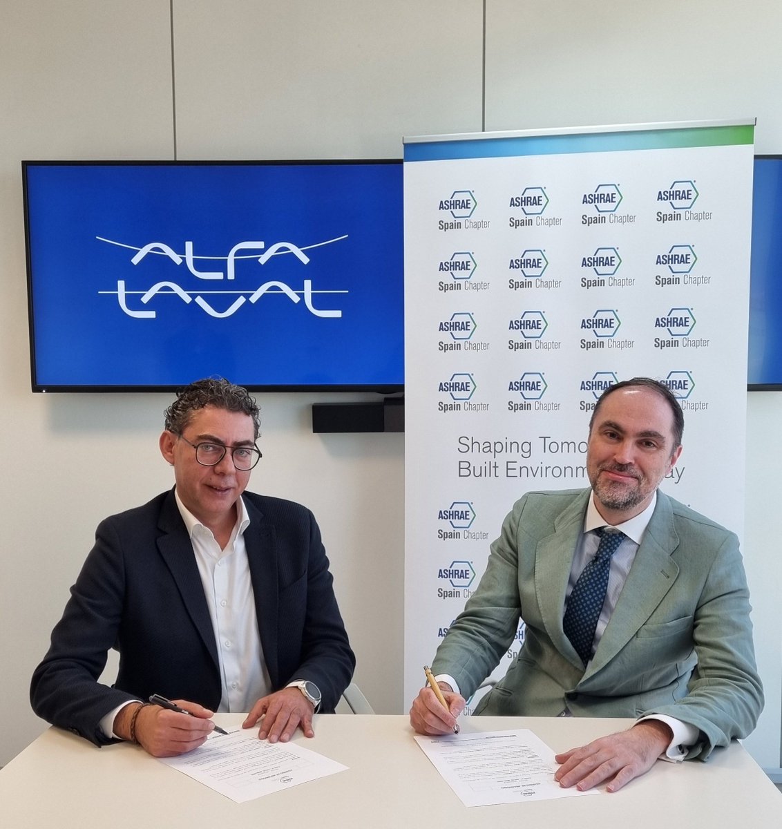 ¡Bienvenido <a href="/Alfa_Laval/">Alfa Laval</a> a nuestro Programa de Mecenazgo como Patrocinador Silver!

spain-ashrae.org/alfa-laval-se-…

#MyASHRAE #HVAC #climatizacion #refrigeracion