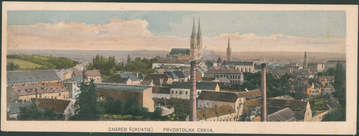 Europeanaeu's tweet photo. The State #Archives in Zagreb share their experience participating in the #EnrichEuropeana+ project, showing how a #transcribathon event in Zagreb sparked an interest in #digitisation and among  #heritage institutions - and transcription in students. ➡️ https://t.co/iMkymmkPQ5 https://t.co/JEz056vhb3