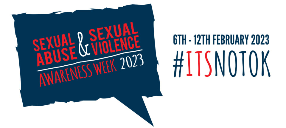 VictimSupportNI's tweet photo. Today marks the start of Sexual Abuse and Sexual Violence Awareness Week.  We offer specialist support to child victims of sexual abuse and violence via our ChISVA service.  Our SOLA service provides free legal advice and support to victims of serious sexual crime.  #ITSNOTOK https://t.co/DNrvZE561w