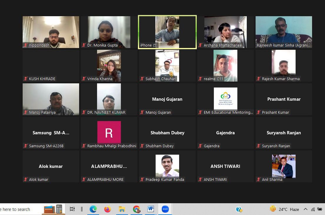 C20EG's tweet photo. #Civil20India team held its 1st meeting with Ambassadors selected under the #C20 Ambassador program where youth from all over the country attended and discussed about upcoming activities and plan under #C20Ambassadorprogram https://t.co/P4HHlDZQ19