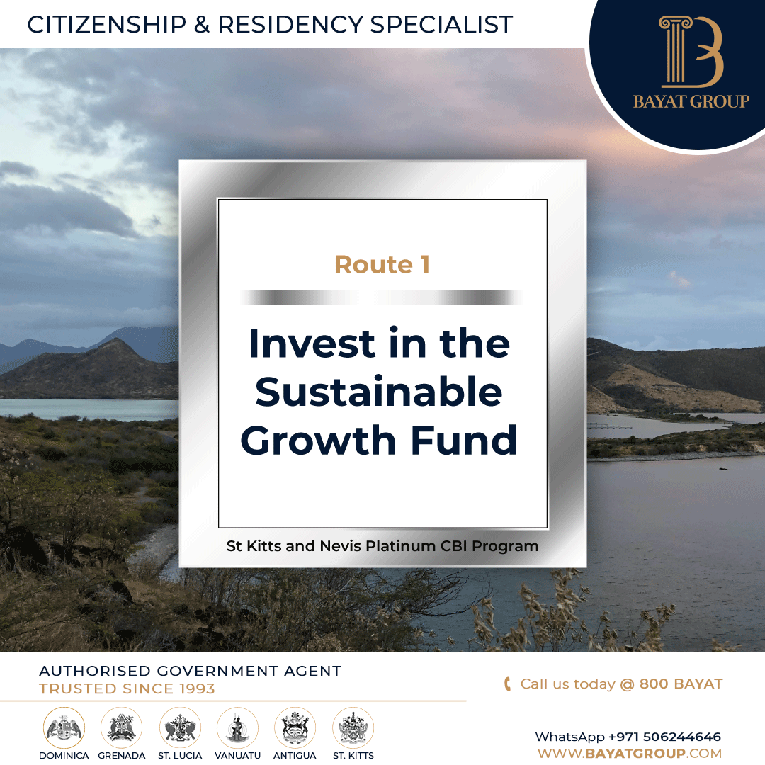 bayatgroup's tweet photo. Yet again St. Kitts &amp; Nevis have more to offer. To enhance the performance, integrity, and competitiveness of the Citizenship by Investment Program, the Citizenship by Investment Unit prioritized reforming the CBI Program by introducing new investment opportunities.

#bayatgroup https://t.co/WZSgBiqo1q