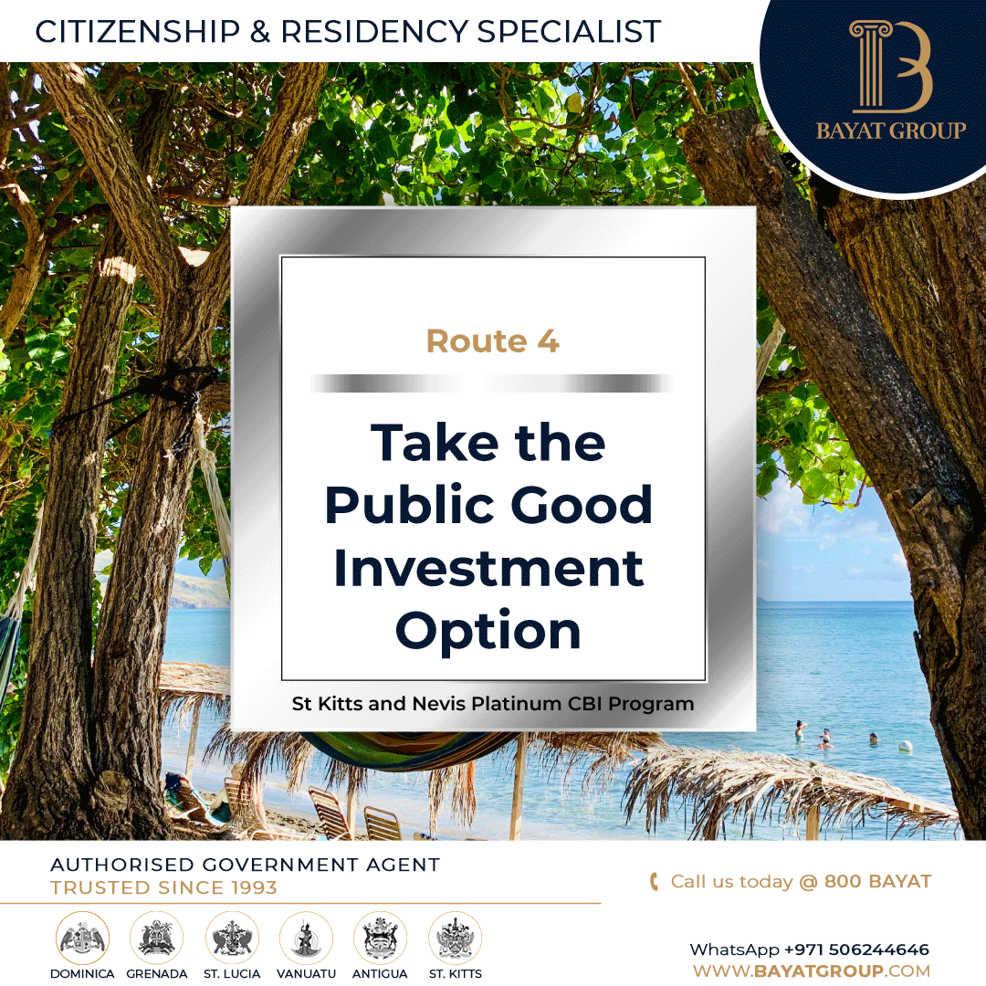 bayatgroup's tweet photo. Yet again St. Kitts &amp; Nevis have more to offer. To enhance the performance, integrity, and competitiveness of the Citizenship by Investment Program, the Citizenship by Investment Unit prioritized reforming the CBI Program by introducing new investment opportunities.

#bayatgroup https://t.co/WZSgBiqo1q