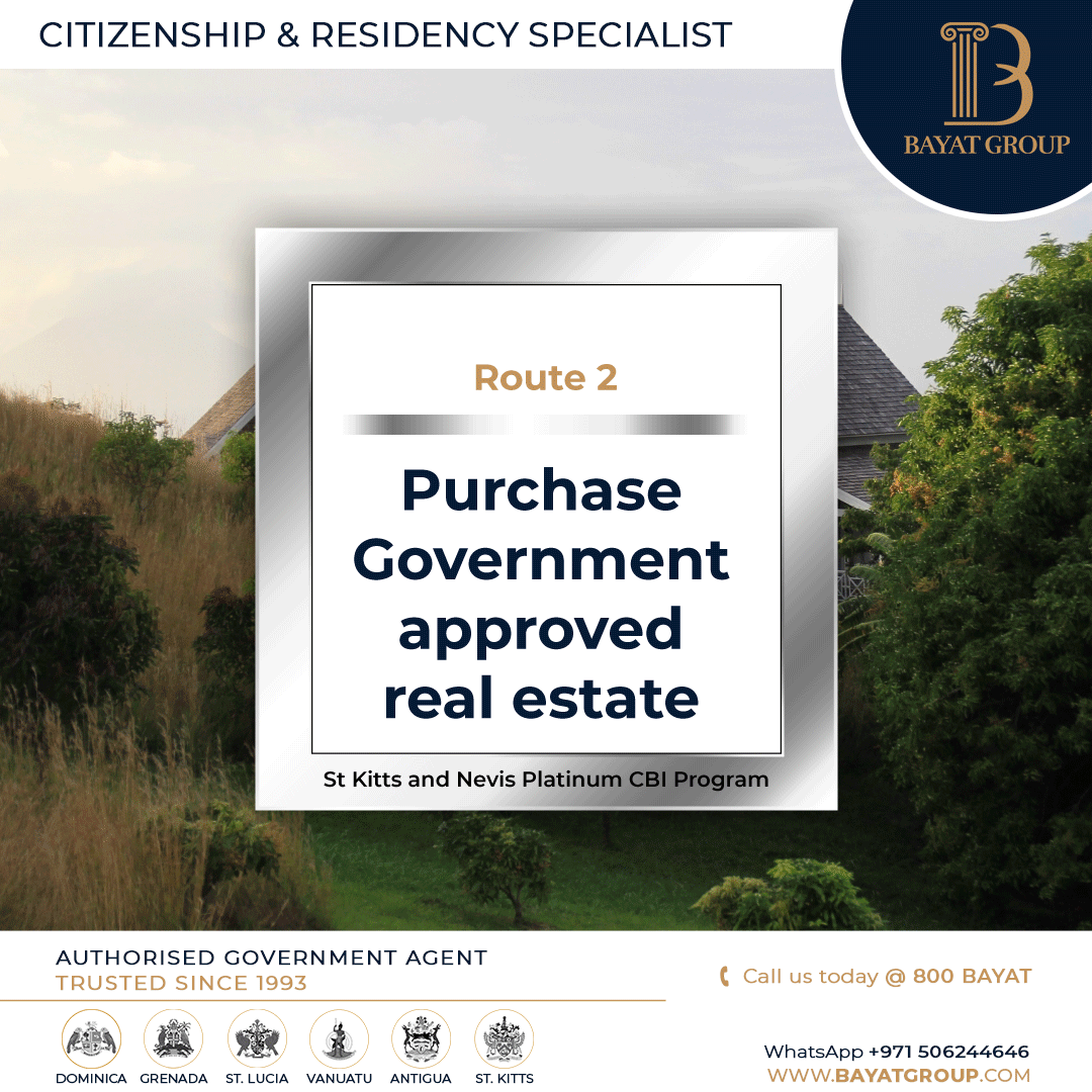 bayatgroup's tweet photo. Yet again St. Kitts &amp; Nevis have more to offer. To enhance the performance, integrity, and competitiveness of the Citizenship by Investment Program, the Citizenship by Investment Unit prioritized reforming the CBI Program by introducing new investment opportunities.

#bayatgroup https://t.co/WZSgBiqo1q