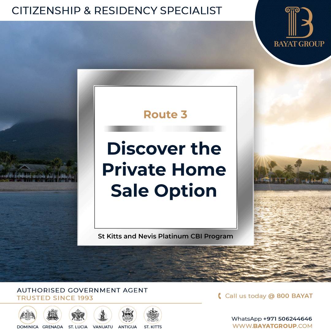 bayatgroup's tweet photo. Yet again St. Kitts &amp; Nevis have more to offer. To enhance the performance, integrity, and competitiveness of the Citizenship by Investment Program, the Citizenship by Investment Unit prioritized reforming the CBI Program by introducing new investment opportunities.

#bayatgroup https://t.co/WZSgBiqo1q