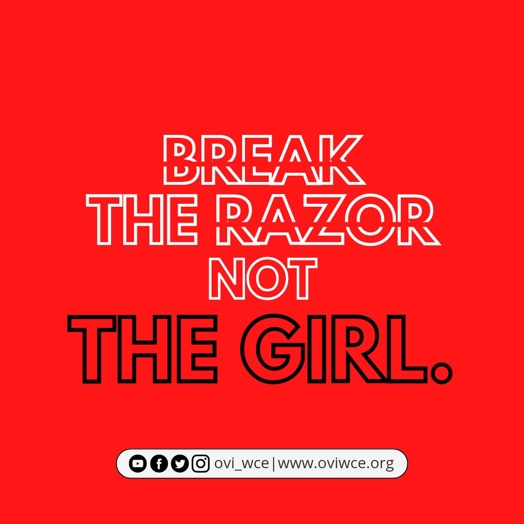 ovi_wce's tweet photo. ⚠️#FGM traumatises women and young girls for life.

It violates their human rights and makes them susceptible to diseases.

The fight is not for women and girls alone; men and boys can join in the battle against the barbaric act of female genital mutilation. 
#MenEndFGM #EndFGM https://t.co/IjQY3T38qG