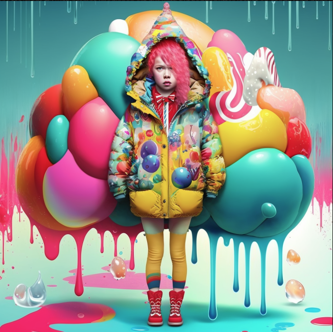 pufflady310's tweet photo. Puff Candy 2
#pufferjacket #pufflady #AIArtistCommunity #aifashion #aifashionweek23 #puffcandy #nft #ainft https://t.co/VIDKAvdABK