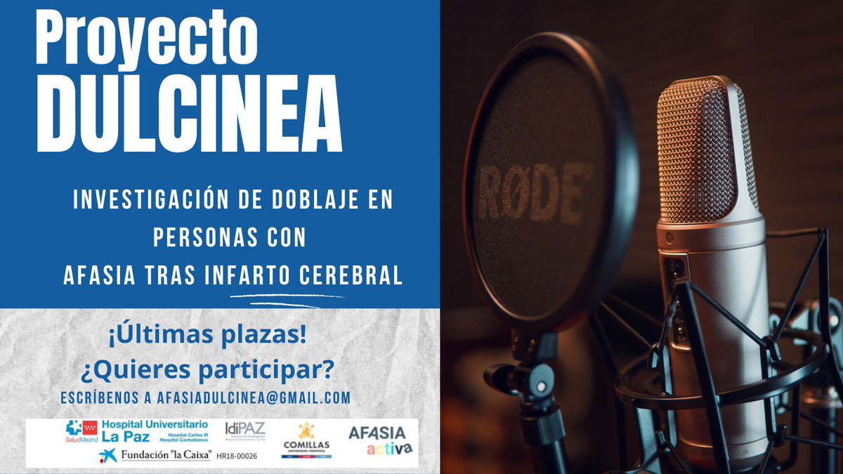 Buenos días!!    ¿Te animas a participar? 

¡Últimas plazas! 🧠