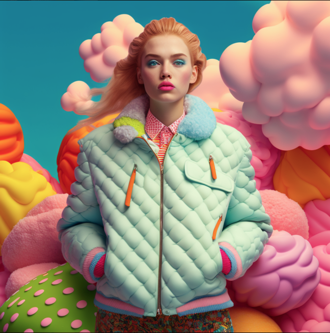 pufflady310's tweet photo. Puff Candy 2
#pufferjacket #pufflady #AIArtistCommunity #aifashion #aifashionweek23 #puffcandy #nft #ainft https://t.co/VIDKAvdABK