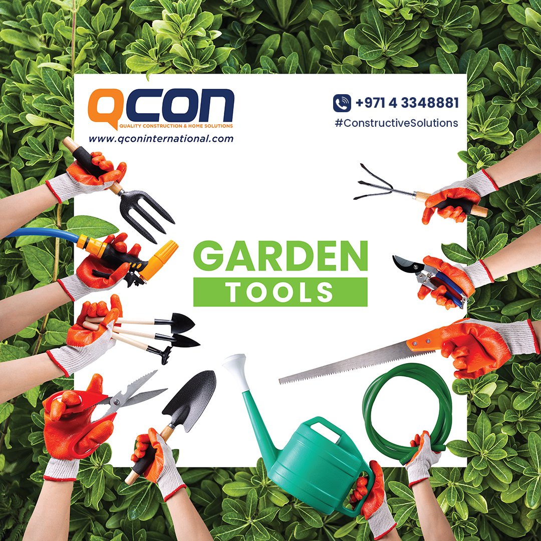 QCONWorld's tweet photo. Is it time to upgrade your gardening tools? We have a selection of high-quality shovels, hoses, pruning sawband secateurs that will make your gardening tasks a breeze. Fulfill your gardening requirements, and bloom those beautiful flowers as we deliver the right tools to you! https://t.co/ipem5r9WZv