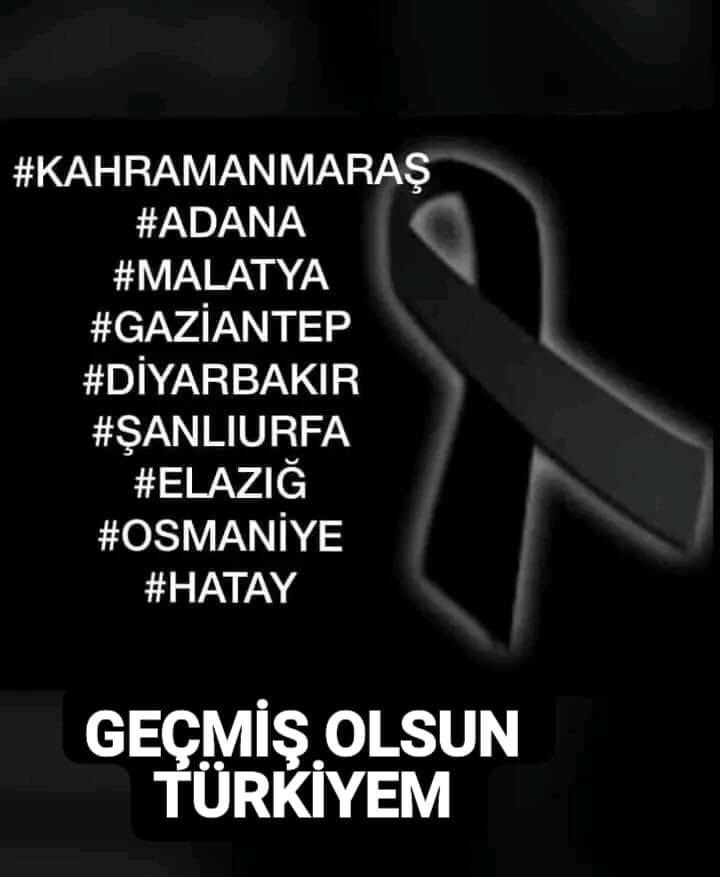 Kahramanmaraş’ta meydana gelen ve birçok ilimizde hissedilen depremde hayatını kaybeden tüm vatandaşlarımıza Allah’tan rahmet, yaralılarımıza acil şifalar dileriz. #deprem