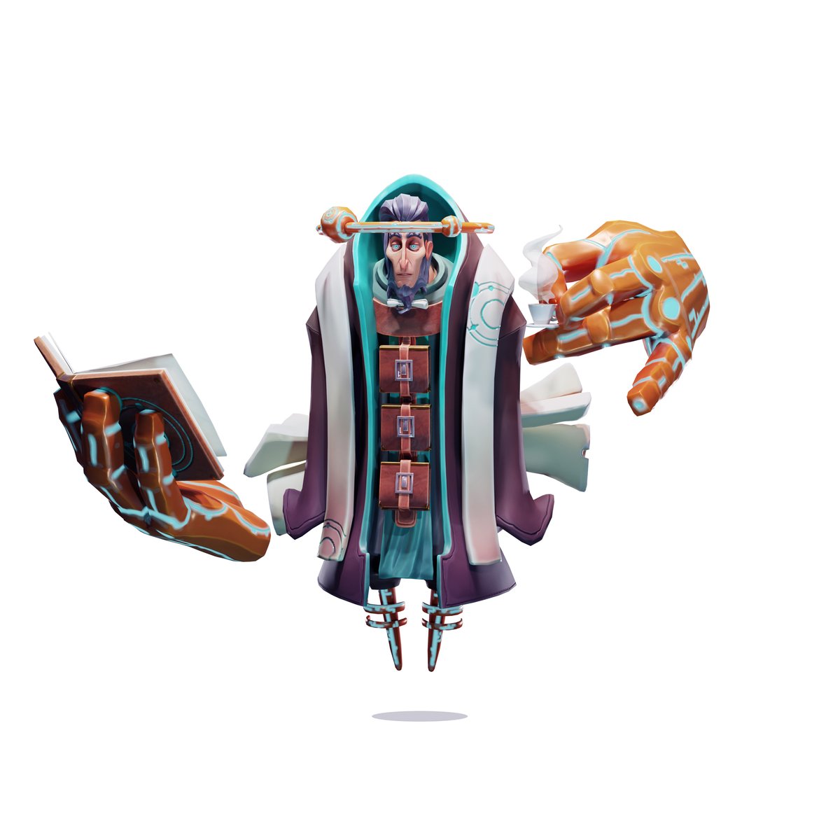 MNicholson_Arts's tweet photo. New Mage character, I have also been updating some textures and renders of others as well which I post soon. As always marmoset viewer and full project on my Artstation. 

https://t.co/3xmX4xOeVP

#gameart #characterart #3dart #zbrush #Blender3d #substancepainter #gamedev https://t.co/BglMVtgPCy