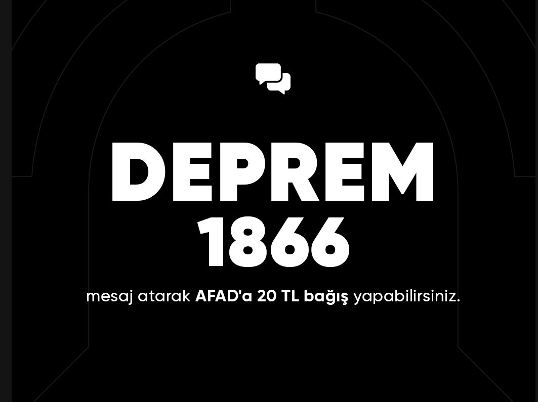 kucuksahinfatih's tweet photo. 🔴 DEPREM yazıp 1866'ya mesaj atarak AFAD'a 20 TL bağışta bulunabilirsiniz https://t.co/GwQ2zaK19a