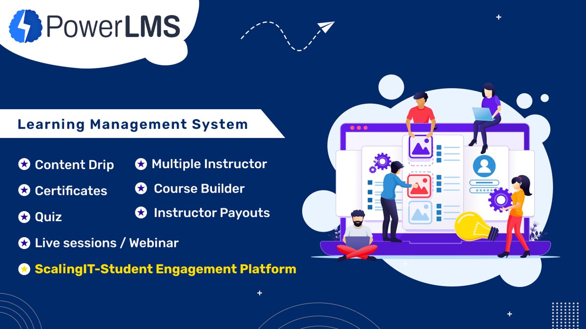 lmsscript's tweet image. PowerLMS - a simple and easy-to-use LMS. It has been developed not as an alternative to existing LMS products but as a new and innovative approach for enabling and empowering the learning domain.
Visit 👉 powerlms.org
#elearning #LMS #learningplatform #LnD