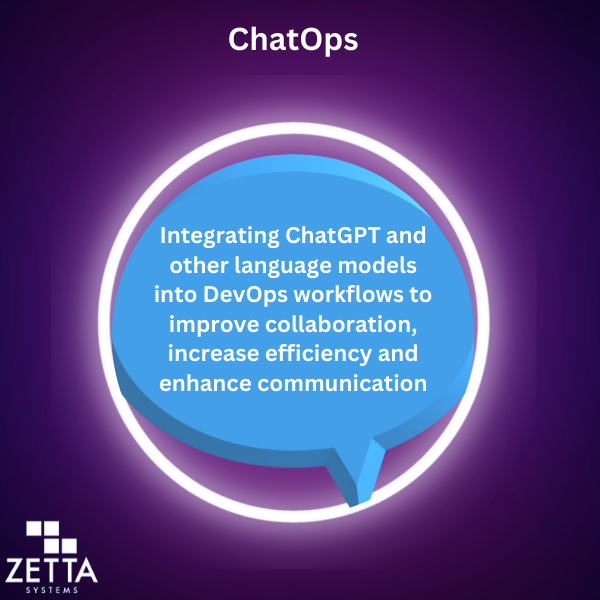 Zetta_Systems's tweet photo. The future of #ChatGPT and #DevOps https://t.co/n6H8YObnGH
