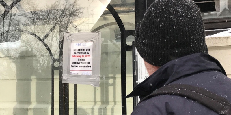 VOCMNEWS's tweet photo. The Gathering Place Disappointed by Decision to Remove Nearby Metrobus Shelter

https://t.co/llzC5Q9qc7 https://t.co/lbvpNXlkdl