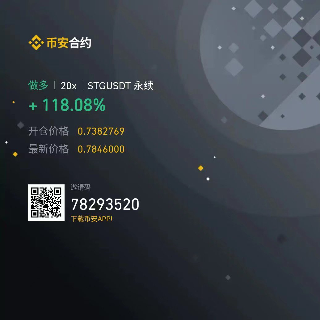 有阵子没玩合约了，冲了100u，猪脚饭到手[偷笑]