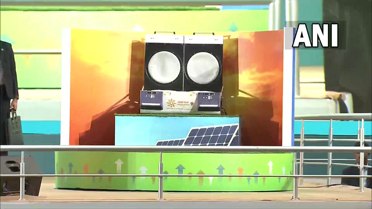 drashwathcn's tweet image. The solar cooktop launched today is going to give a new dimension to Green and Clean Cooking in India. 

#IndiaEnergyWeek #SolarCooktop #KarnatakaWelcomesModi #GreenEnergy