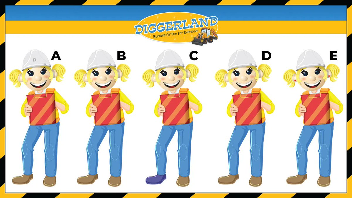 Diggerland_UK's tweet image. It's Monday Funday! So why not start the week off right with a little game? Let us know if you can find the two matching Dottys! #Game #FundayMonday