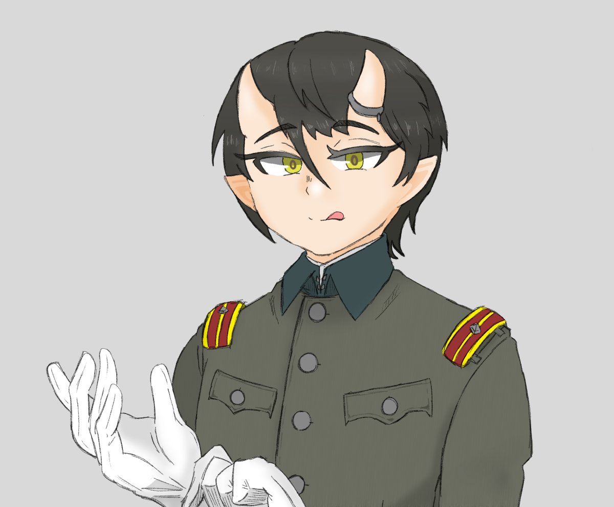 「senka系の絵を描く際の加害者側のデザインをしていたのだが、うーん、なんか違う」|矢舷陸宏＠Skeb募集のイラスト