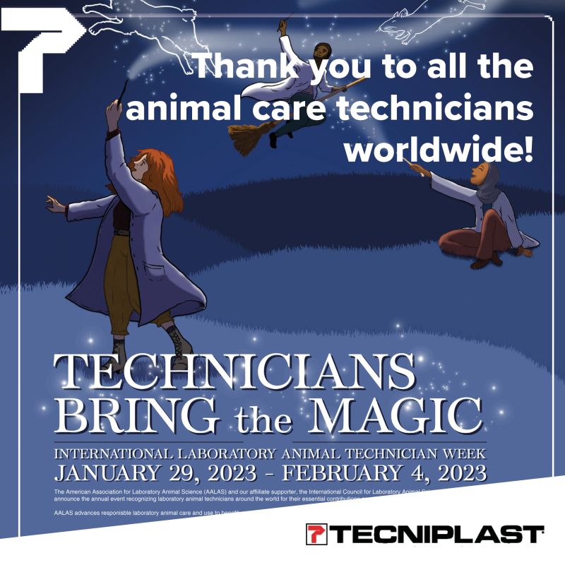 Tecniplast3's tweet image. The world of laboratory animal science owes so much to our wonderful and dedicated techs. Thank you to all the animal care technicians worldwide!

#TechsBringTheMagic
#TechWeek2023
#AALAS
#Tecniplast