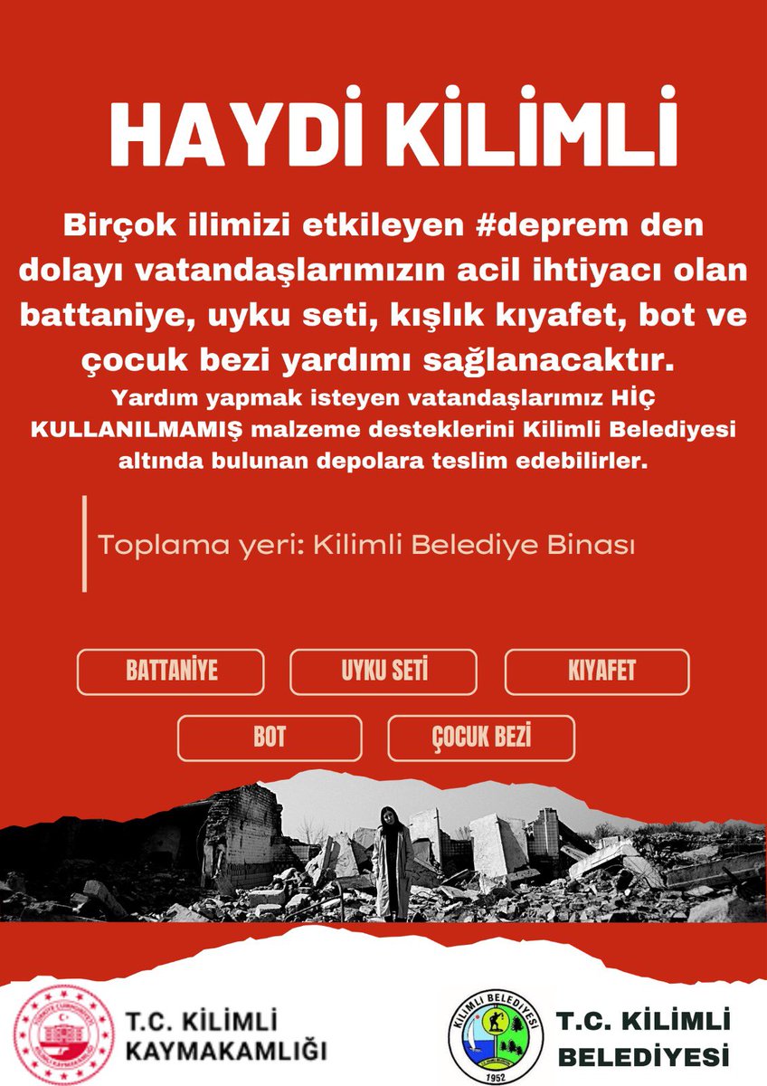 #HaydiKilimli ‼️‼️