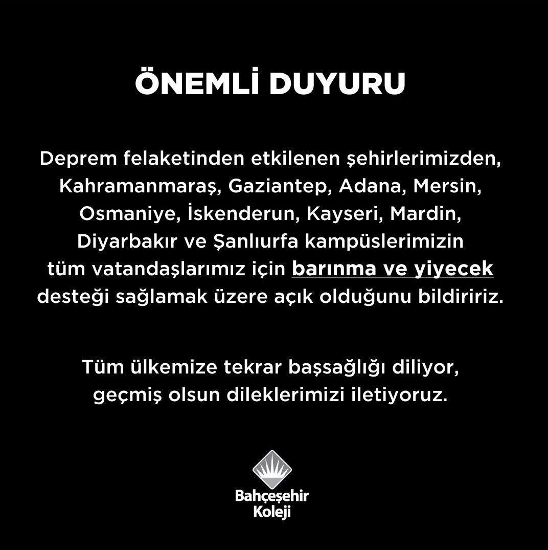 #önemliduyuru