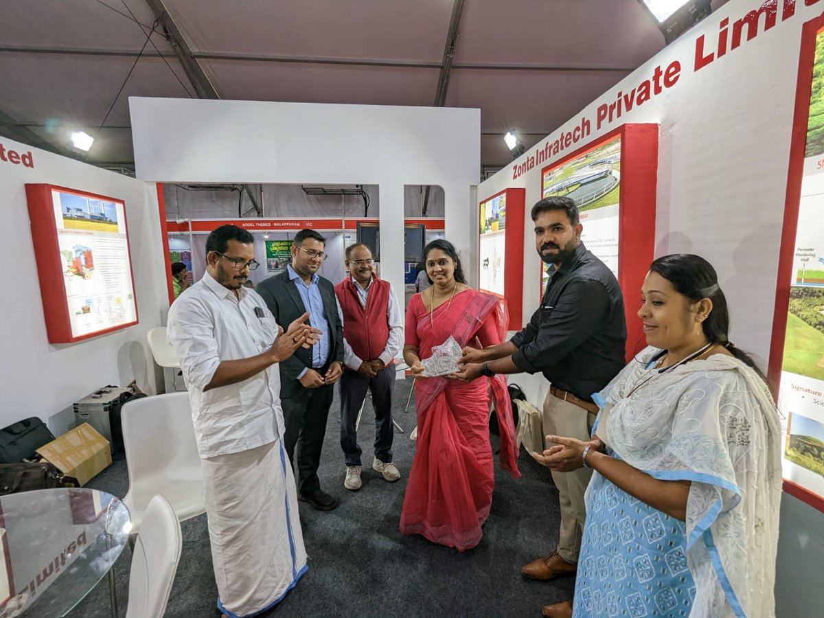 Zonta___'s tweet photo. Glimpses of GEx Kerala '23 Global Expo for Waste Management. https://t.co/wLbvrWglxx