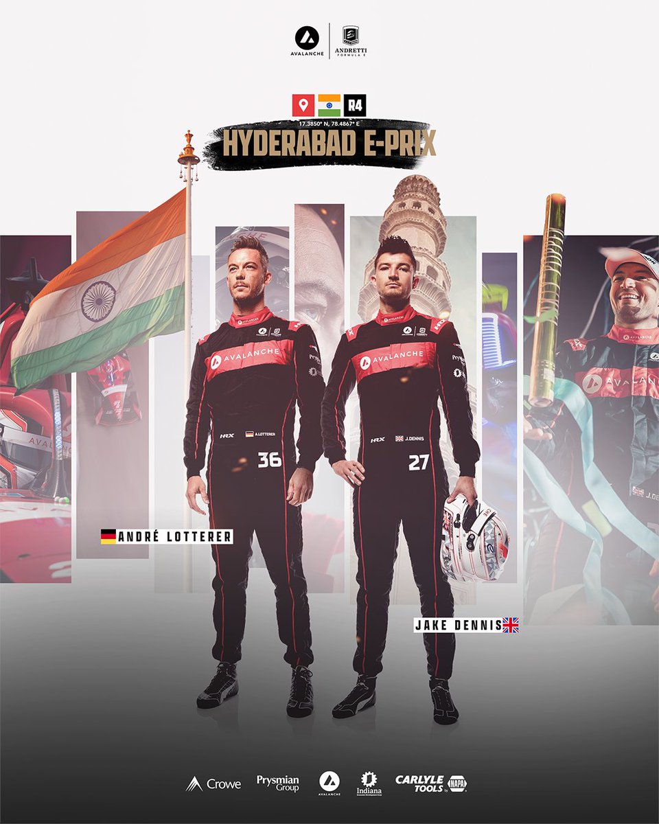 AndrettiFE's tweet photo. It's finally here... 😍

RACE WEEK ⚡️ WHO'S EXCITED?!

#HyderabadEPrix // #AllAndretti https://t.co/lZpxQzVAk0