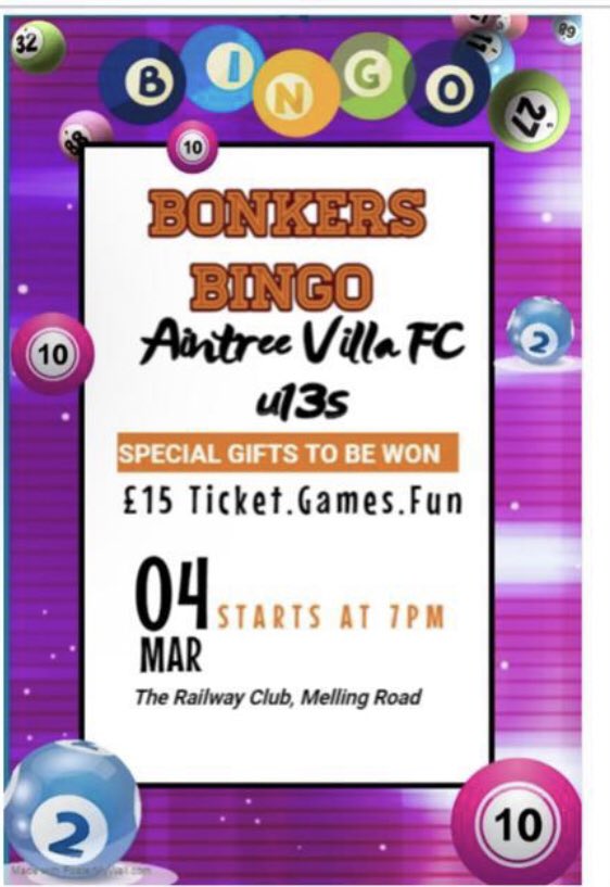 One month to our fundraiser event for the kids footy … any companies in a position to donate some prizes however big or small (and receive a massive plug in return) please DM us 🙏