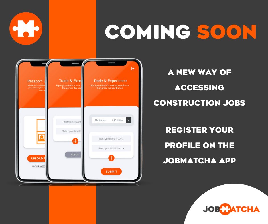 Jobs coming soon to your area, download the app for free today!