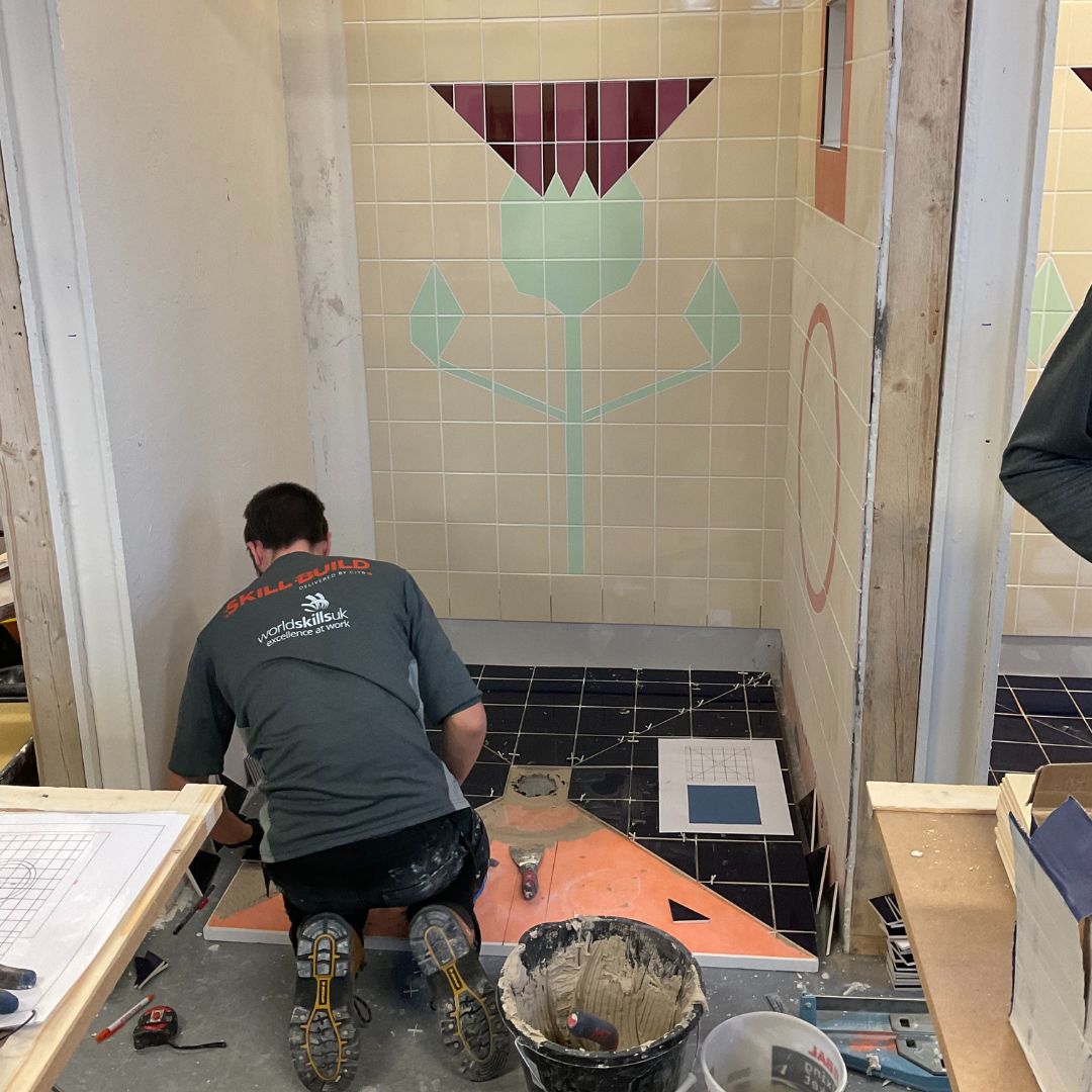 NC_Nicobond's tweet image. Kickstarting National Apprenticeship week with a shout-out to the Tiling Apprentices at #Skillbuild and #WorldSkills. 

We are more than proud to sponsor Team UK yearly as these talented individuals will help to continue to push the boundaries as the next generation of tilers