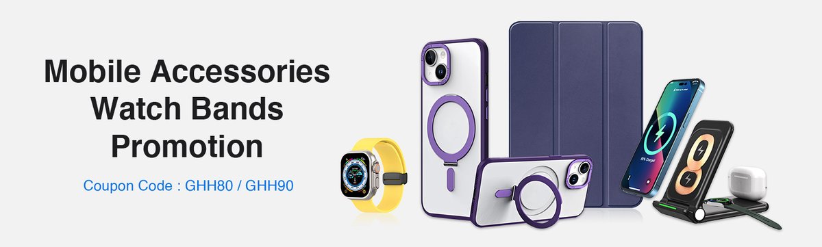 Big Promotion for mobile accessories in the new year🥳
Coupon Code: CHH80/CHH90
#phonecase #watchband #tabletcase
bit.ly/3YtDlxw