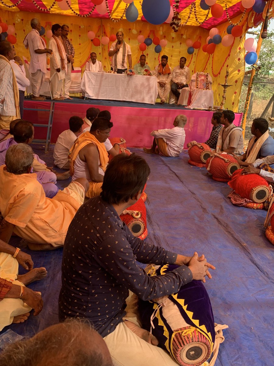 Attended Dalkhai Sankirtan mandali near Tankpani bridge in Ekmara constituency ⁦@CMO_Odisha⁩ ⁦@Naveen_Odisha⁩ ⁦@MoSarkar5T⁩