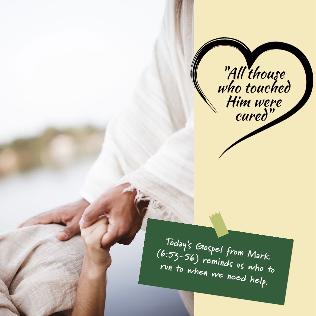 Today's Gospel reminds us who to run to when we need help. #jesusheals #jesus#jesuschrist #jesuslovesyou #jesusislord #bible #faith #godisgood#love #prayerful #holyspirit #prayer #healing #christian  #godprotects #god #jesuslover #dailybibleverse #jesusisalive #faithoverfear