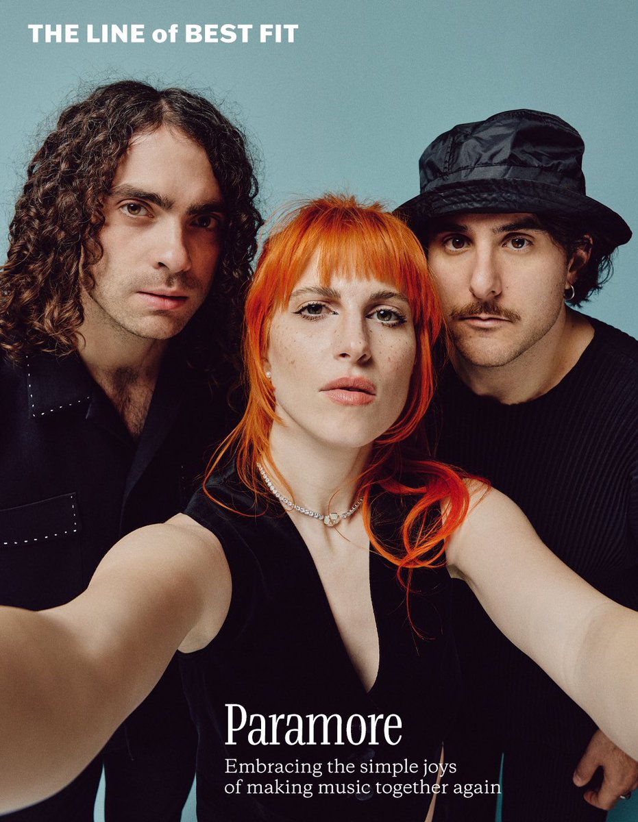 For this week’s digital cover story, <a href="/herselfportrait/">Sophie Leigh Walker</a> meets @Paramore and finds a band healed from the scars of their own history and embracing the simple joys of making music together again >> bestf.it/3X60uFi