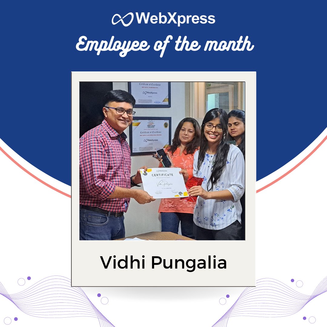 GoWebXpress's tweet image. Thank you for your contributions and excellence in performance. Keep up the excellent work!

#webxpress #logicloud #employeeengagement #employeeofthemonth #february2023 #success