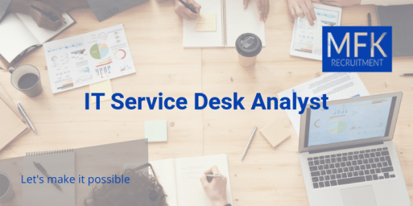 New role! IT Service Desk Analyst, £22,000 - £30,000 - #Reigate.