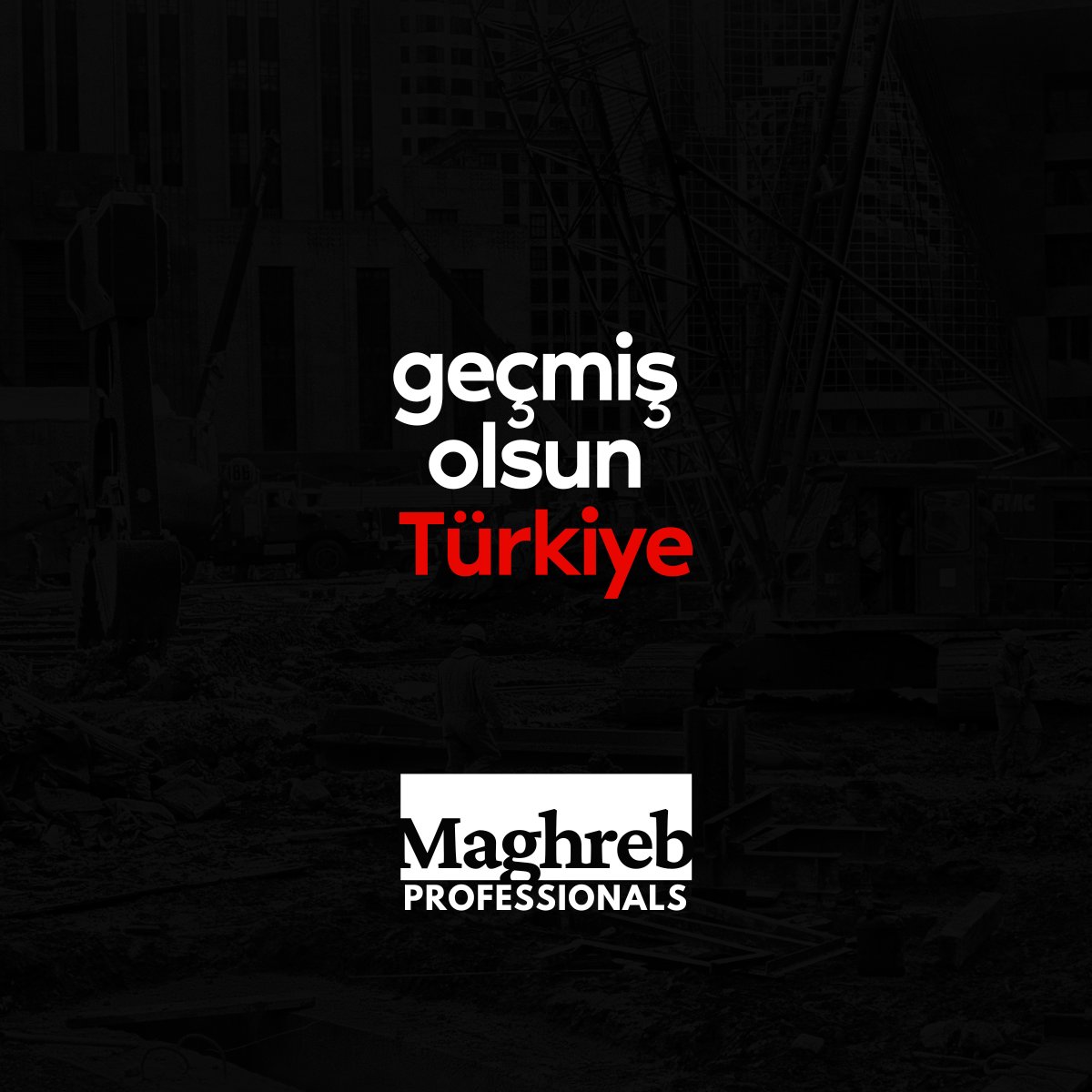 MaghrebPro's tweet photo. We are saddened by the loss of many lives in the devastating earthquake in Türkiye this morning. We are extending our condolences to the victims' families and wishing a speedy recovery to those injured.
We stand in solidarity with Türkiye.
#geçmiş #olsun #Türkiye https://t.co/BRAjTC3osz