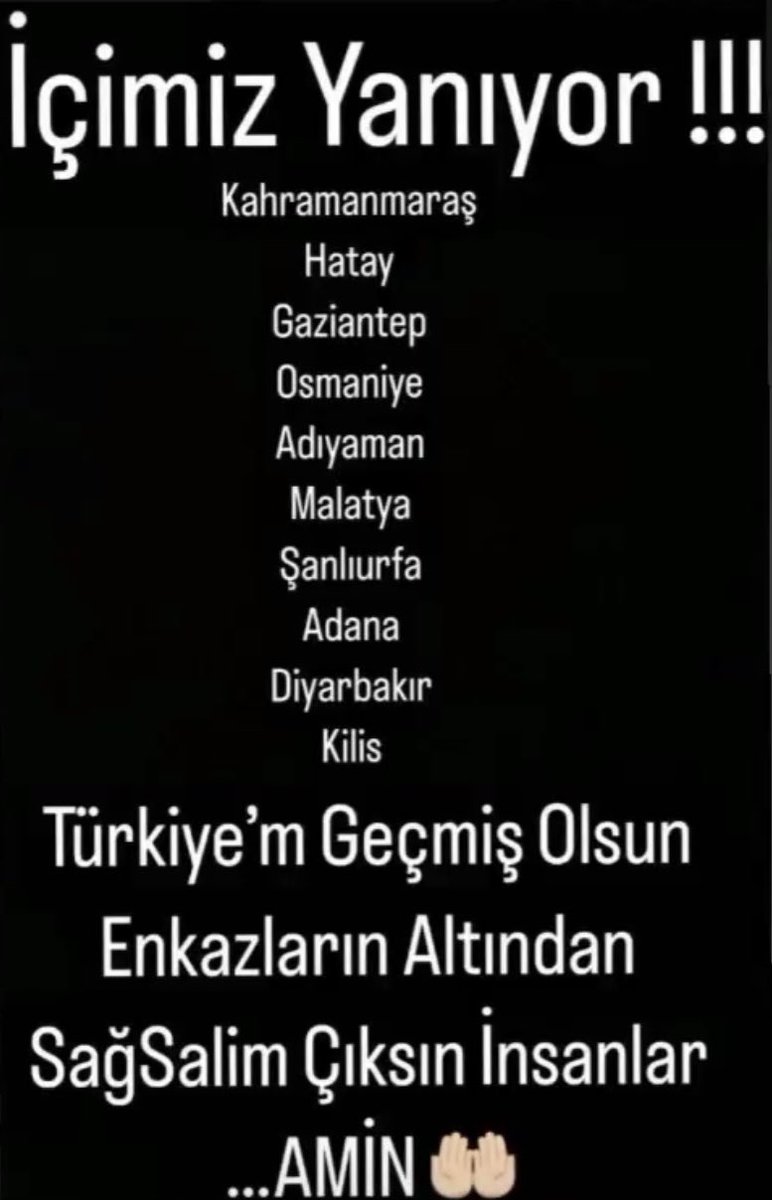 Görüntülere yürek dayanmıyor😔Allah’ım sen yardım et hepsine #deprem