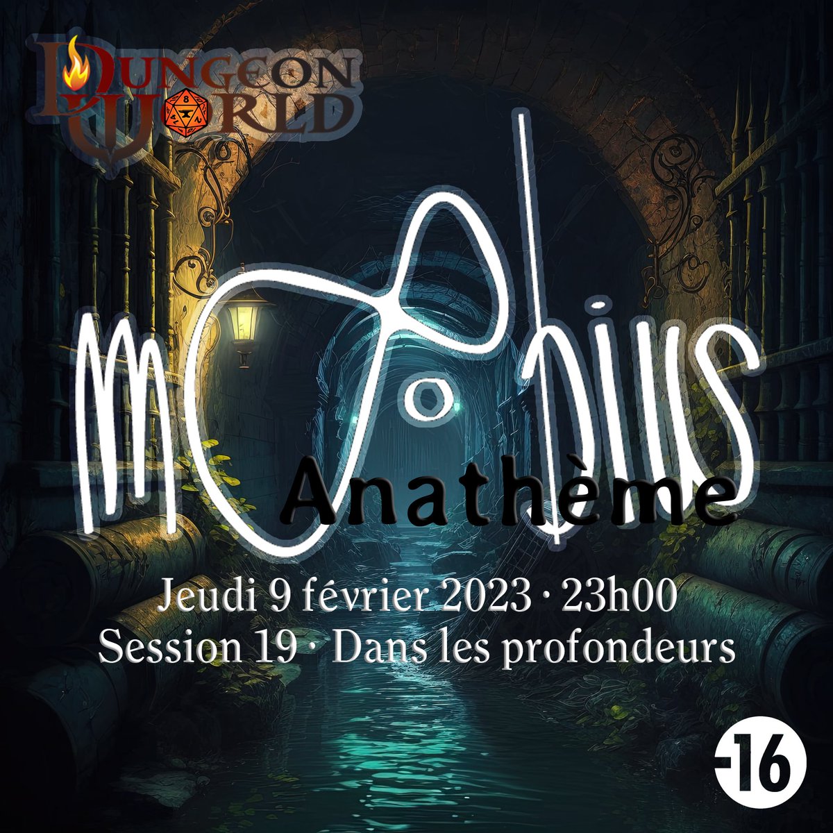 _YanK_'s tweet photo. 9.2.23 / 23h 📅 L'aventure continue sur #Mœbius 🎲 Suivez le groupe dans leur aventure palpitante alors qu'ils poursuivent Julie Ann dans les profondeurs
Avec @El_GastoX, Kwayoo, Makikoh ,@Neo_icant & Spyger
📺 https://t.co/qJNrIVduyl
#FoundryVTT #JdR #Twitch #DungeonWorld https://t.co/UFqH1vZans