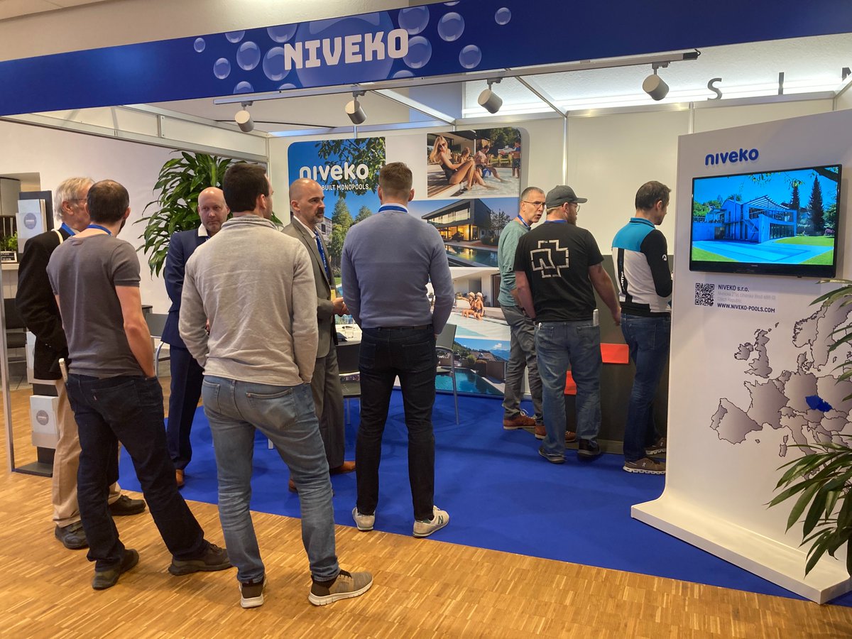 niveko_pools's tweet photo. Last week, we were happy to welcome the visitors at the NIVEKO stand at Aqua Solar Infotagung! Big thanks goes to Aqua Solar AG for perfect organization of the event and exciting evening program.  We’re looking forward to seeing you next time! 👍 https://t.co/L6w3qdlVCc