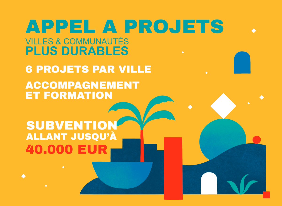 LabessTN's tweet photo. #Samim | Appel à projets
40000€, visibilité, un accompagnement personnalisé &amp; un réseau régional sont à la clé pour les OSC engagées pour des villes &amp; communautés plus durables basées à Nouakchott, Casablanca, Tunis &amp; Amman.
Postulez : https://t.co/zPfaGiBCzy
Deadline : 20.02.23 https://t.co/WtUyLQtaFa