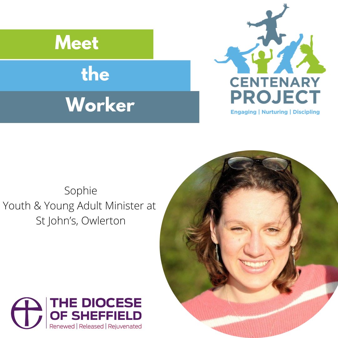 CentenaryProj's tweet image. On Meet the Worker this week, we catch up with Sophie - Youth &amp;amp; Young Adult Minister at St John's Owlerton.