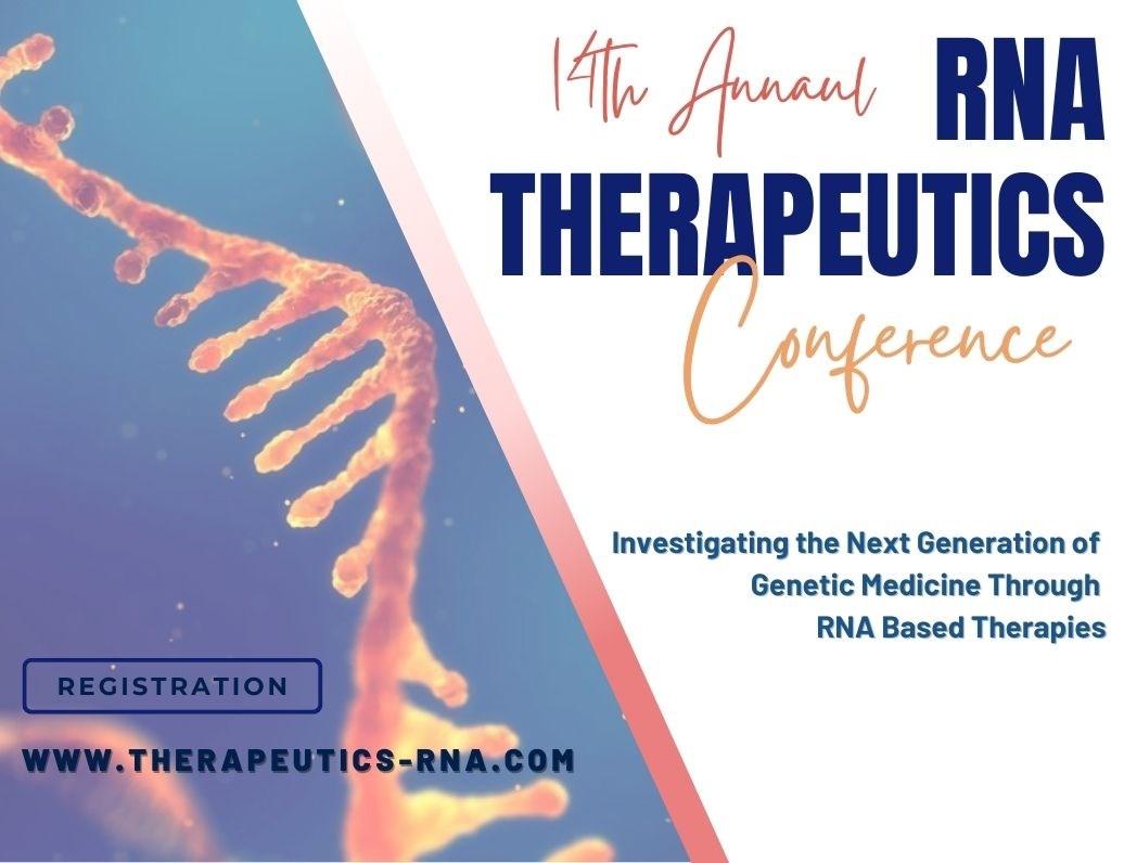 Countdown to RNA Therapeutics - be sure to drop by our booth to meet Sandrine and Florence, to discuss your projects and discover our all-round solutions for RNA and mRNA studies! #rna #mRNA #therapeutics smgconferences.com/pharmaceutical…