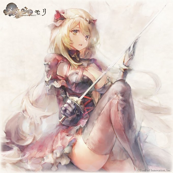 メメントモリにて「ソフィア」を描かせて頂きました!I got to design Sophia for the game Memento Mori!#MementoMori #メメントモリ 