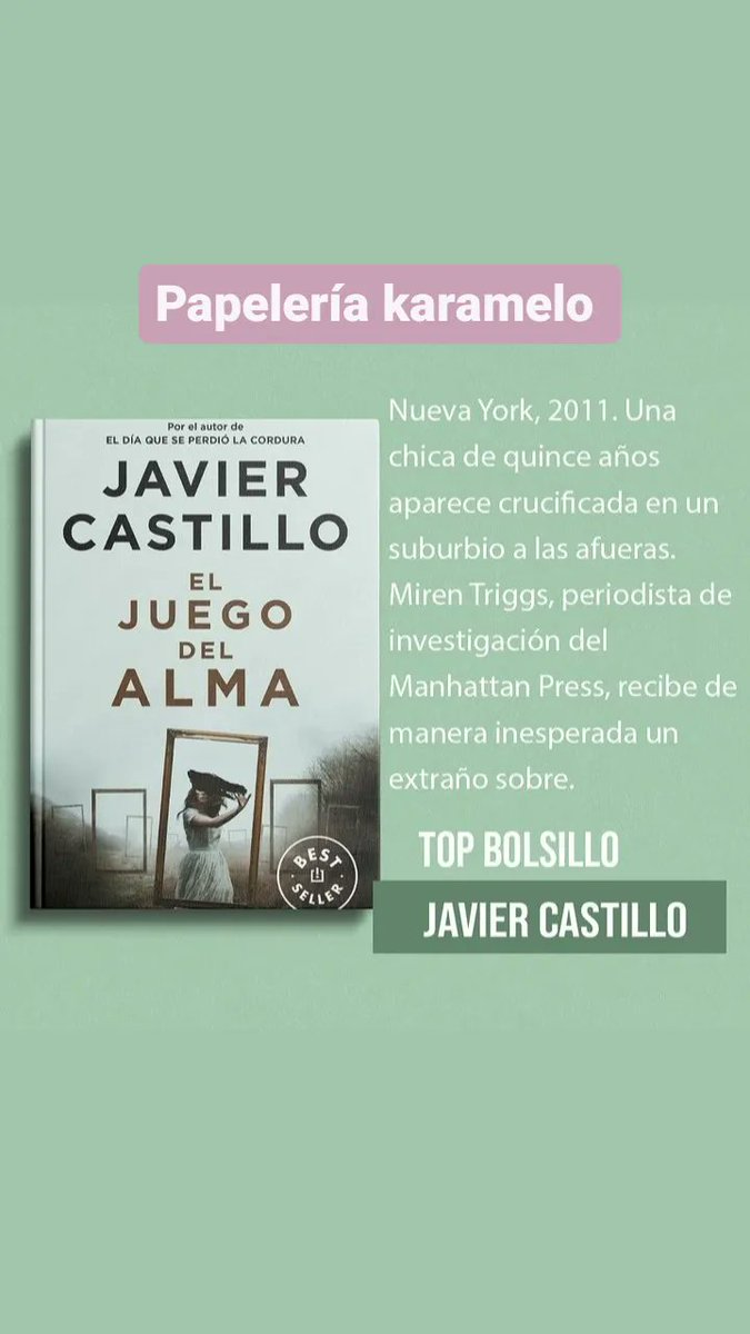 KARAMELO_Z's tweet photo. Top ventas enero 2023! #papelería #karamelo #librería #prensa #revistas #fotocopias #impresiones #plastificados #escaneos #topventas #libros #megustaleer #BestSellers #encuadernaciones #zarandona #murcia #zarandonamurcia #despuesdediciembre #javiercastillo #ibonmartin https://t.co/Ul6uQQ3j5N