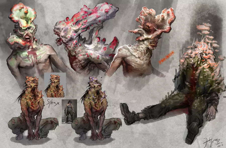 LUCAUjaen's tweet photo. La serie de The Last of Us está siendo bastante popular últimamente, y parece ser que el hongo que da lugar a los zombies de está serie (y juego) está siendo el protagonista.

Así pues, hablemos de parásitos 😊 
🪡🧵 https://t.co/XXY7thEuit