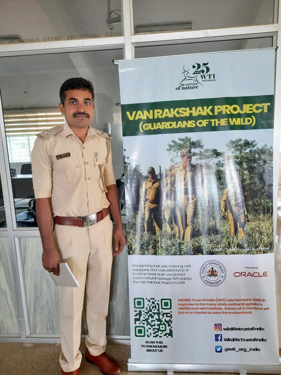 wti_org_india's tweet photo. WTI, in collaboration with @ForestKerala and @aranya_kfd and supported by @Oracle conducted four wildlife crime prevention trainings for frontline forest staff of 5 Forest Divisions across the two states this past week.
#wildlifecrime
#WTIatWork https://t.co/qg0nt3yD3m